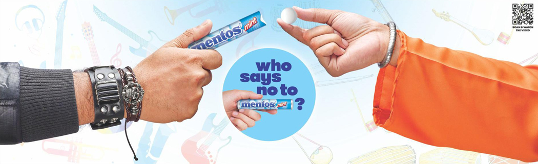 Mentos Press Ad - Who Says No To? 2