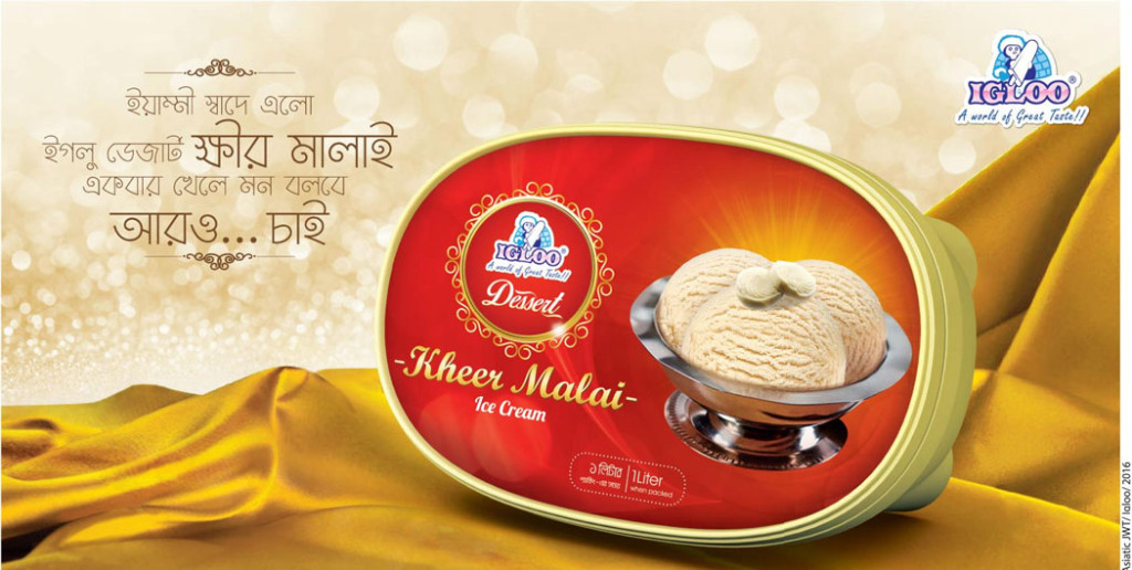 Igloo Kheer Malai Ice Cream Ads of Bangladesh